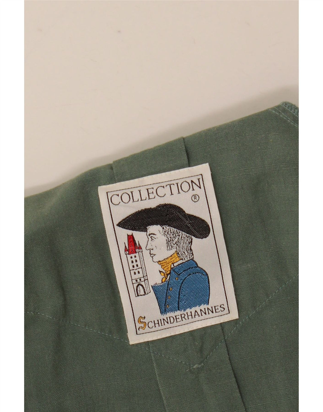 Camicia vintage a maniche corte da uomo 2XL Verde