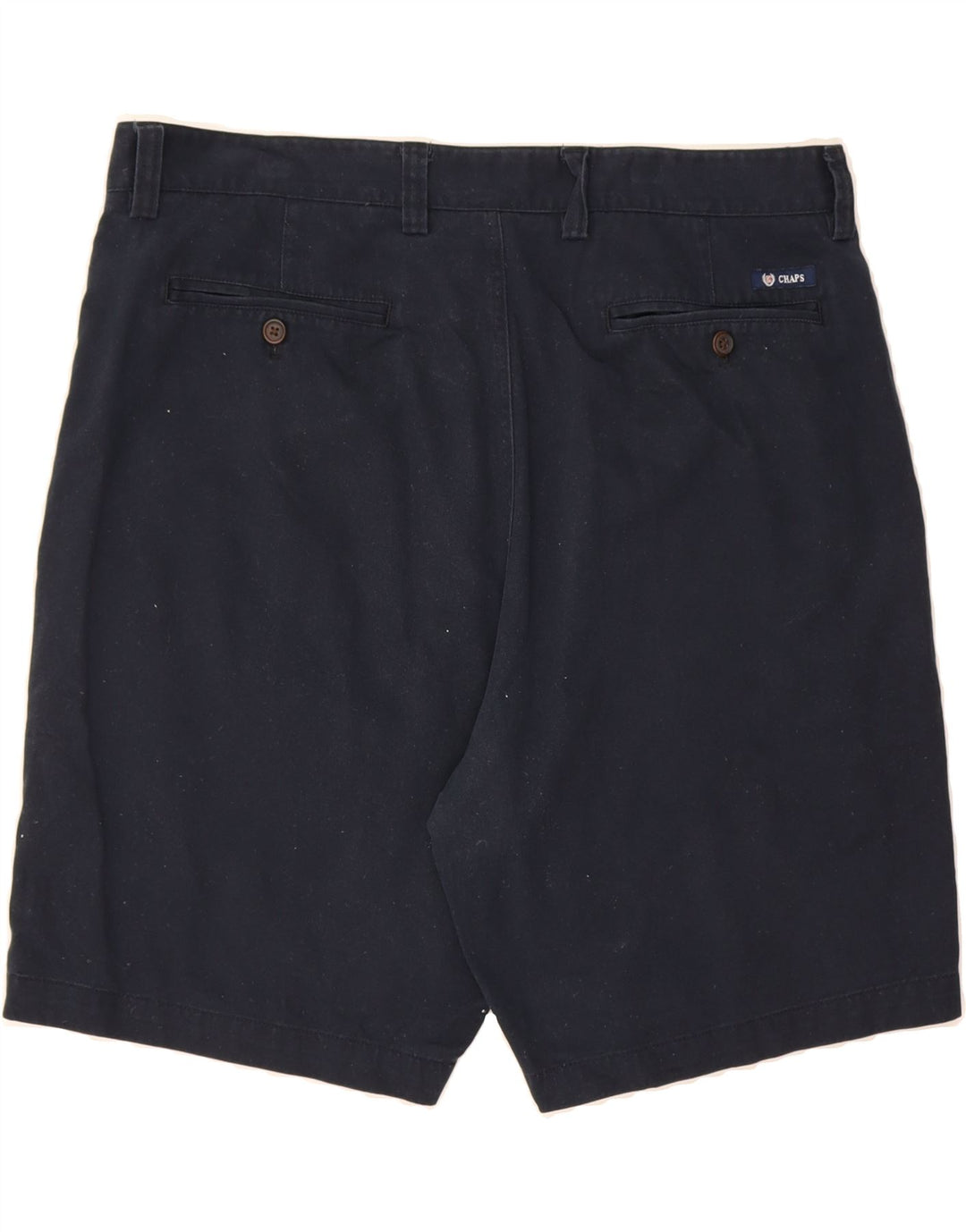 CHAPS Mens Chino Shorts W38 XL  Navy Blue Cotton Vintage Chaps and Second-Hand Chaps from Messina Hembry 