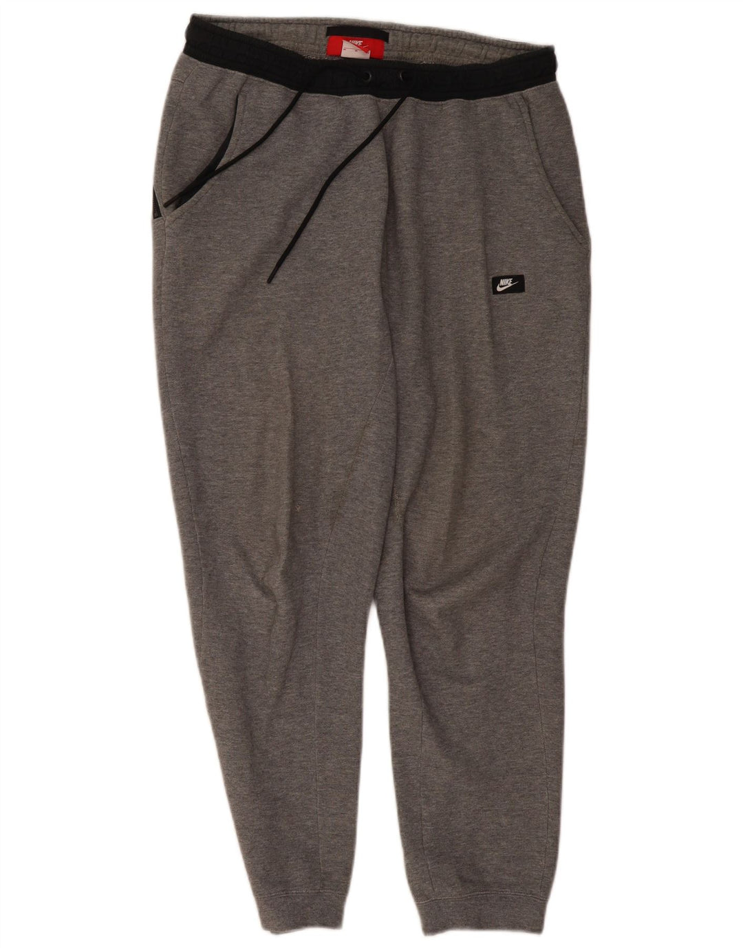 NIKE Pantaloni da tuta da uomo Joggers in cotone grigio medio