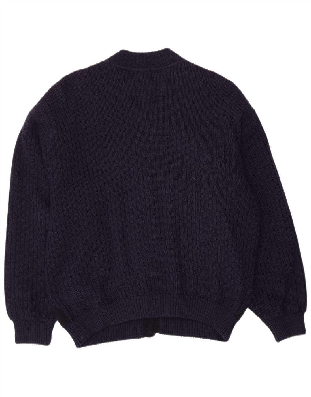 Maglione cardigan da uomo Life Line grande blu navy