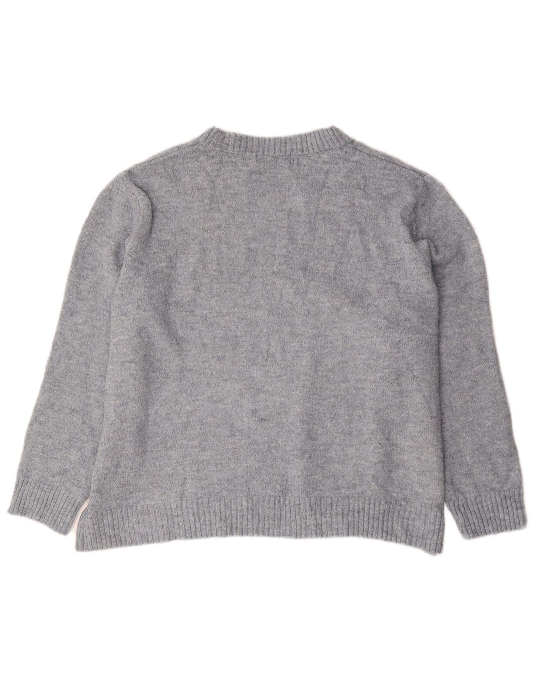 Maglione maglione girocollo oversize da donna Marks & Spencer UK 14 Blu medio