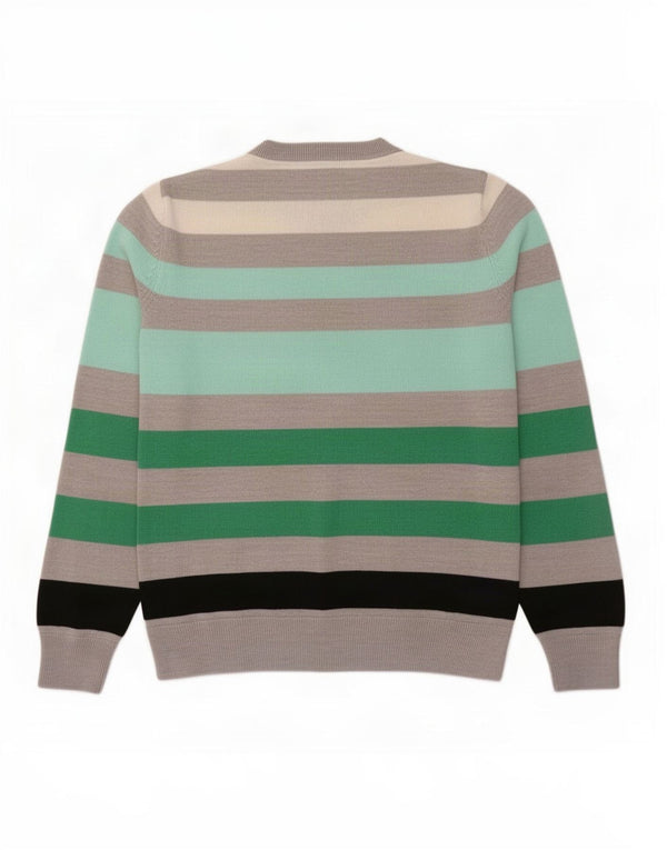Marks & Spencer Womens Crew Neck Jumper Sweater UK 10 Small Multicoloured