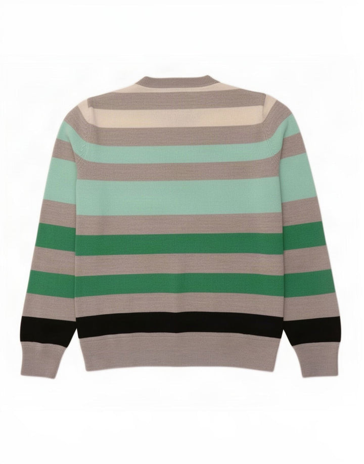 Marks & Spencer Womens Crew Neck Jumper Sweater UK 10 Small Multicoloured