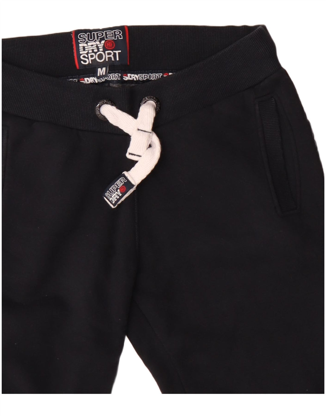 Pantaloni da tuta con grafica da uomo Superdry Joggers medio cotone blu navy