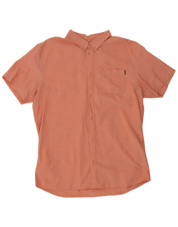 Camicia a maniche corte da uomo Modern Fit O'Neill 2XL Cotone arancione