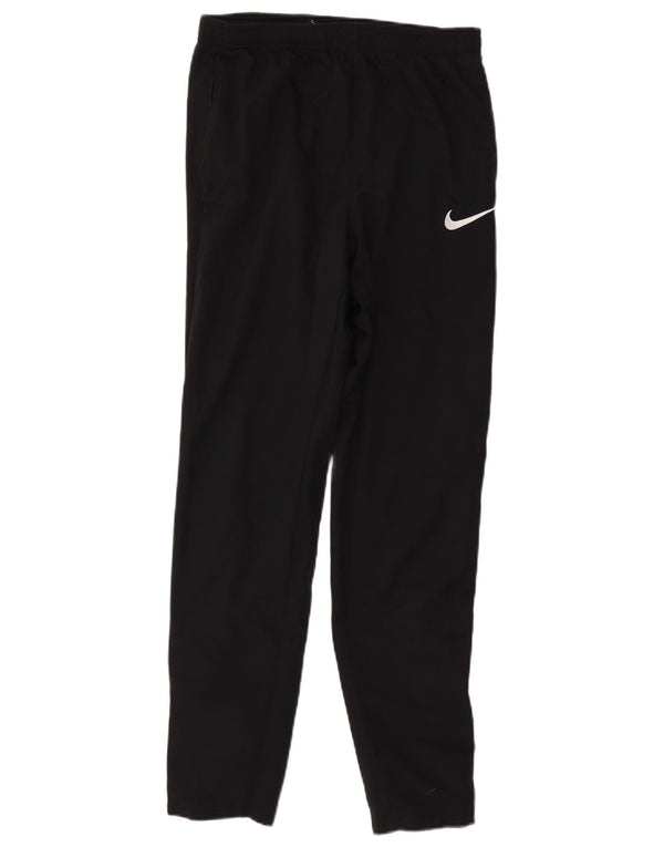 Pantaloni da tuta Nike Dri Fit da donna UK 10 Small Nero Poliestere