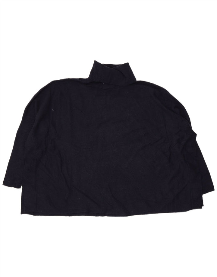 Maglione da donna con collo alto corto White Label UK 16 grande blu navy