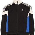Giacca superiore della tuta da ragazzo ADIDAS 13-14 anni Poliestere color block nero