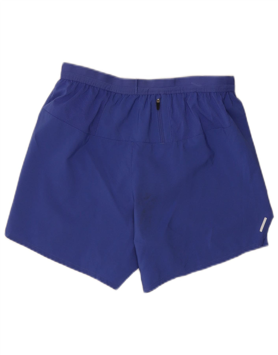 Pantaloncini sportivi NIKE Dri Fit da donna UK 12 poliestere blu medio