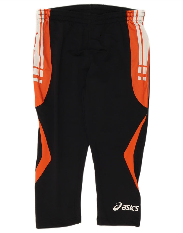 Pantaloncini sportivi da donna Asics Bermuda UK 14 Large Nero Colourblock Poliestere