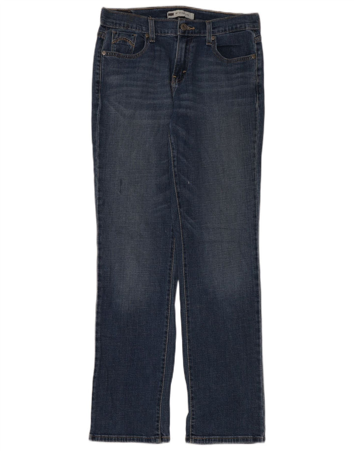 Levi's Donna 505 Jeans dritti US 6 Medio W28 L32 Cotone blu navy