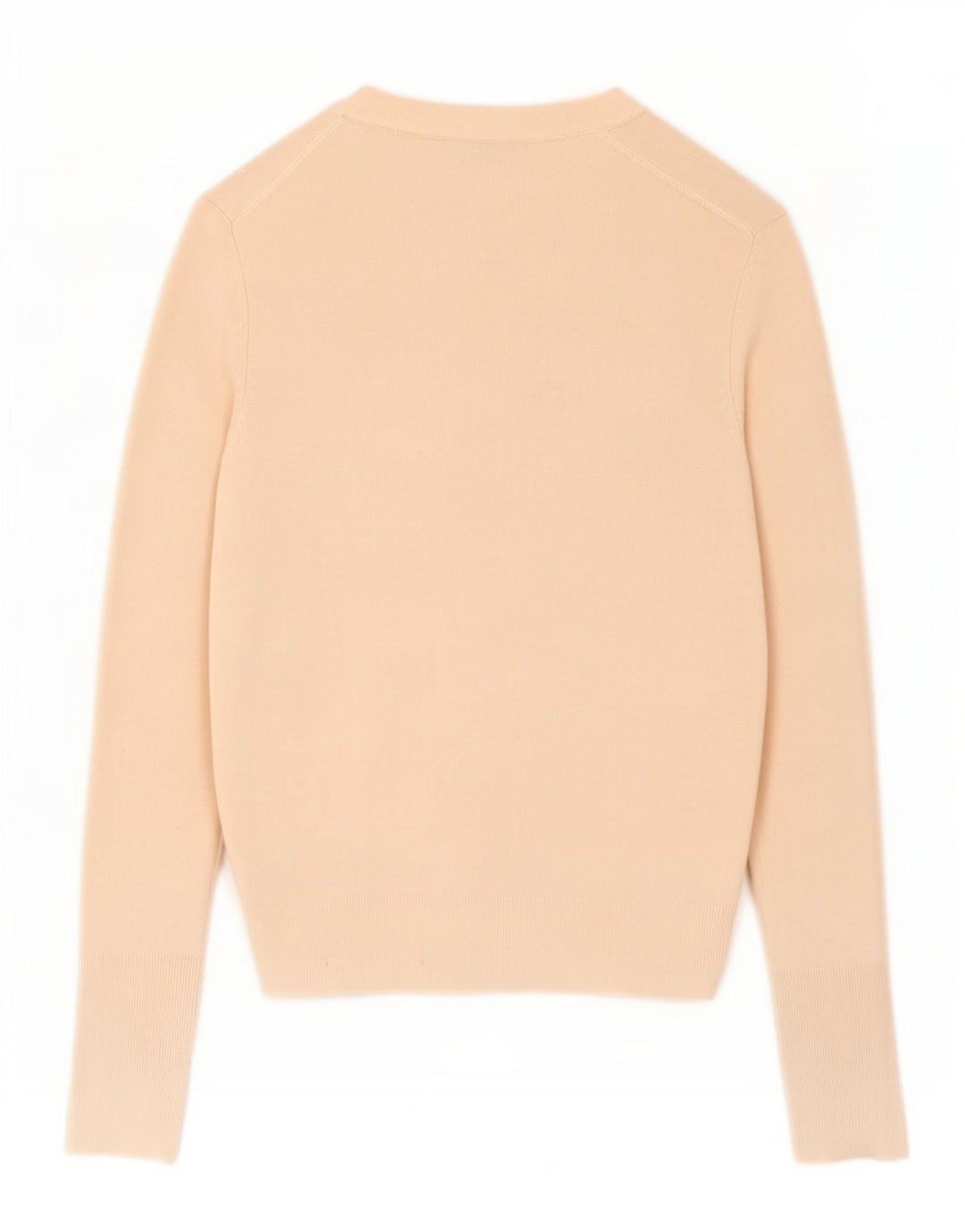 Maglione cardigan da donna Zara UK 12 Viscosa beige medio