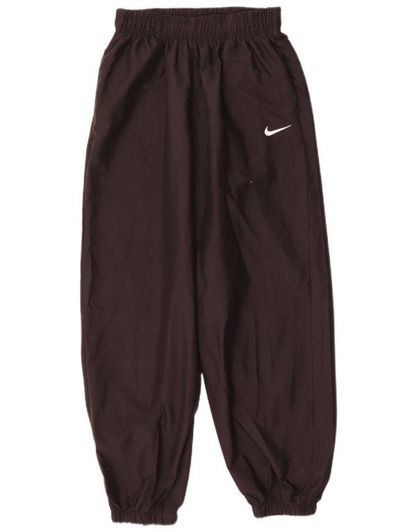 Pantaloni da tuta da donna Nike Joggers UK 10 piccoli sportivi in poliestere nero