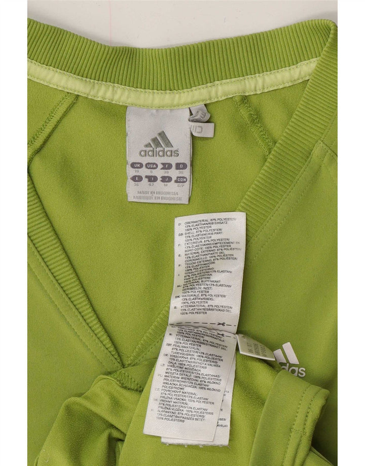 Canotta da donna Adidas UK 10 Small Verde Poliestere