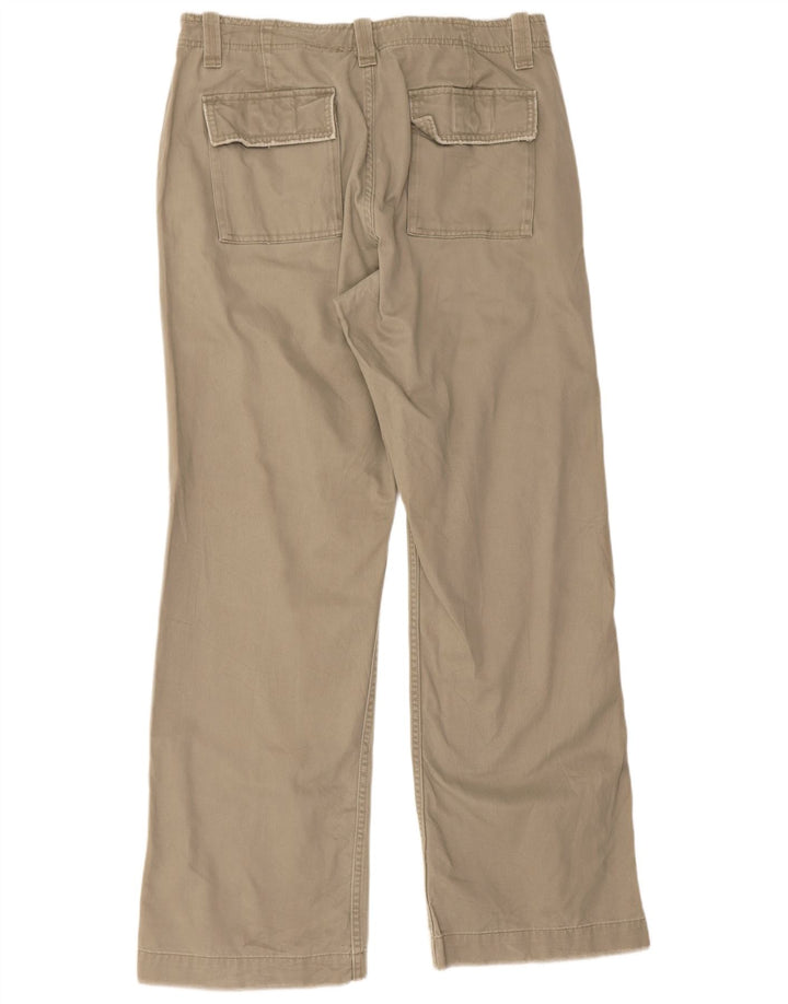 Pantaloni chino bootcut da uomo Gap W33 L32 cotone kaki