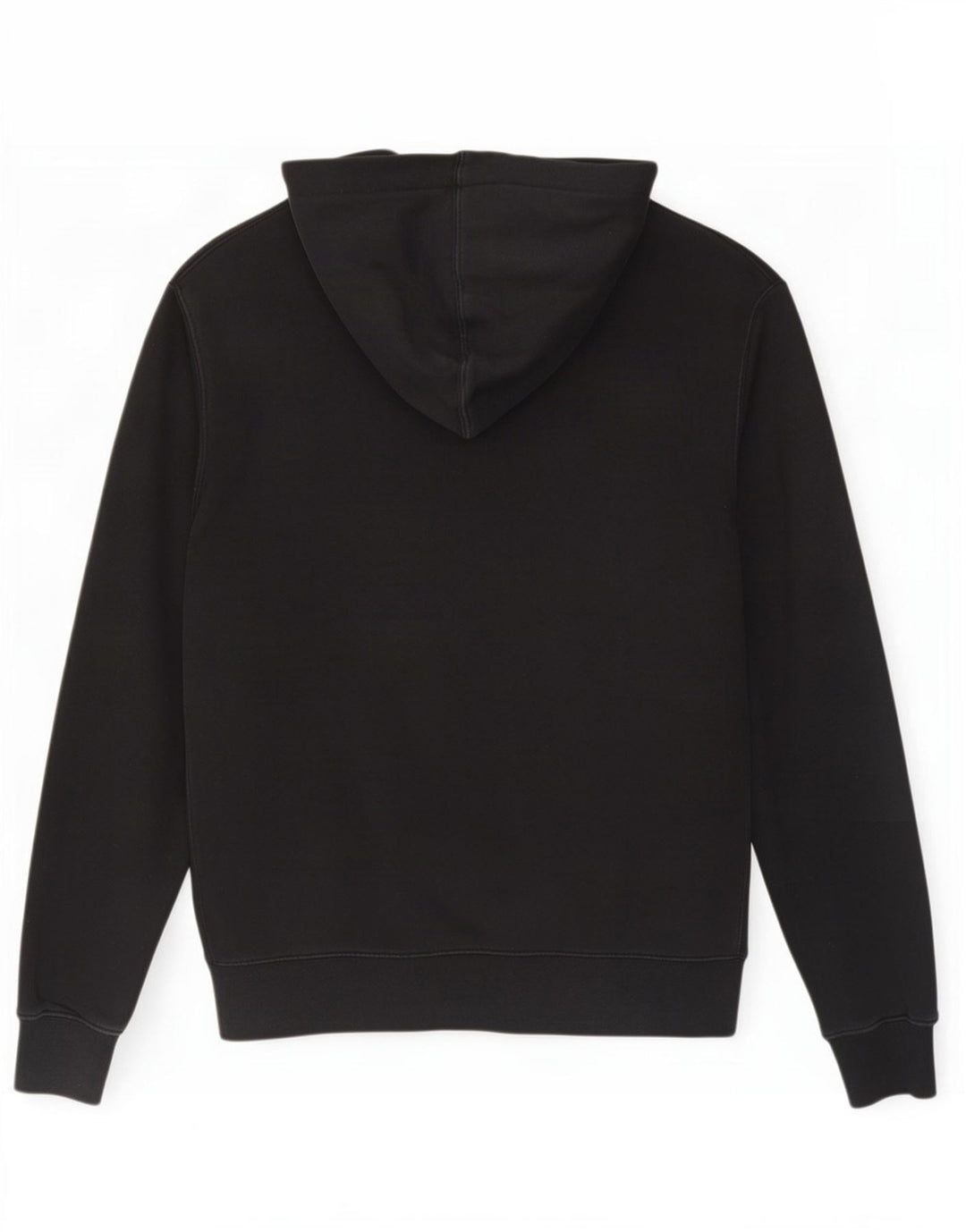 Felpa con cappuccio e zip Nike da uomo in cotone nero medio