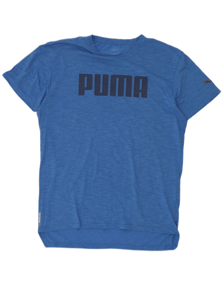 Maglietta grafica da uomo Puma Blu medio