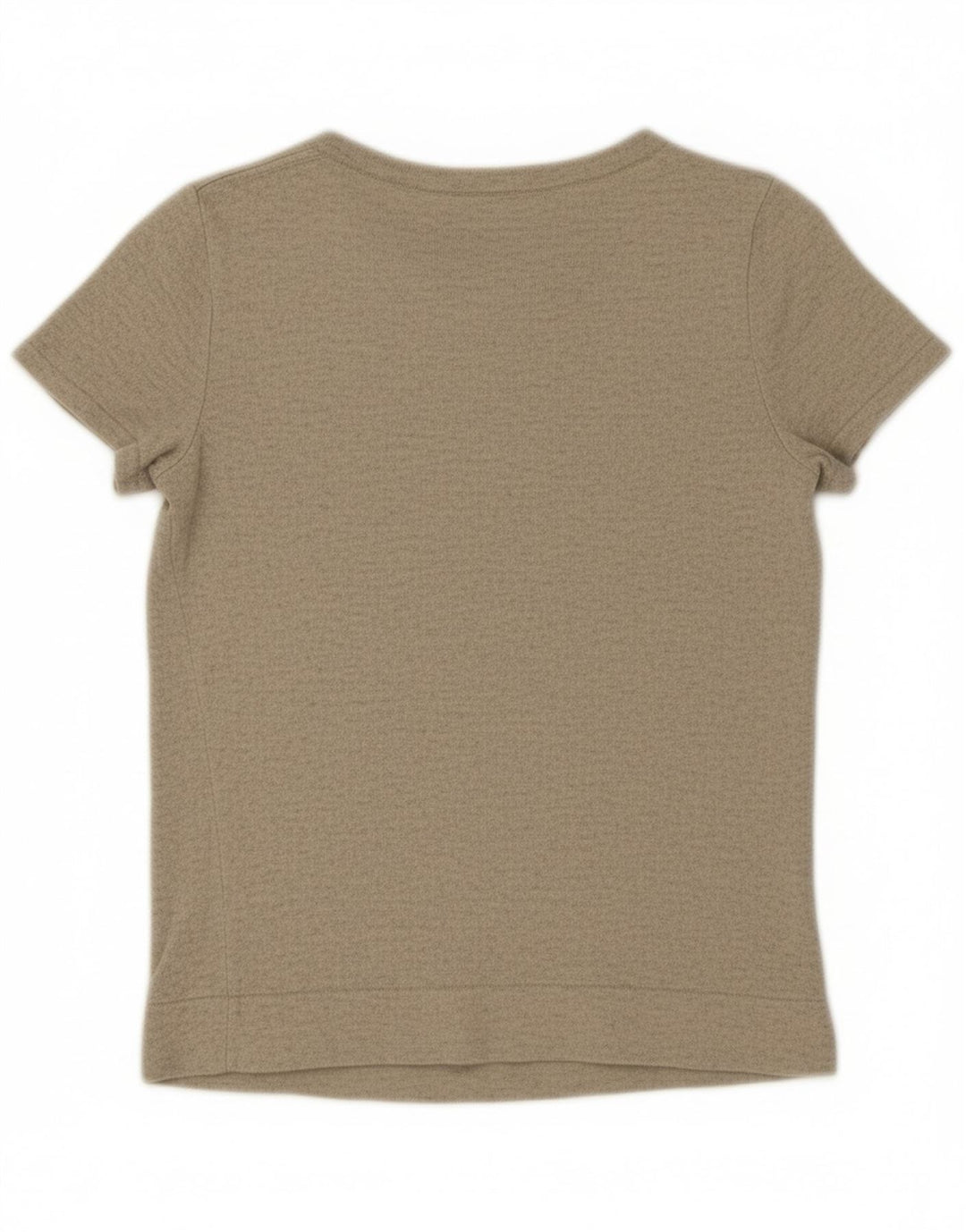 J. CREW Womens T-Shirt Top UK 8 Small Grey Flecked Viscose Vintage J. Crew and Second-Hand J. Crew from Messina Hembry 