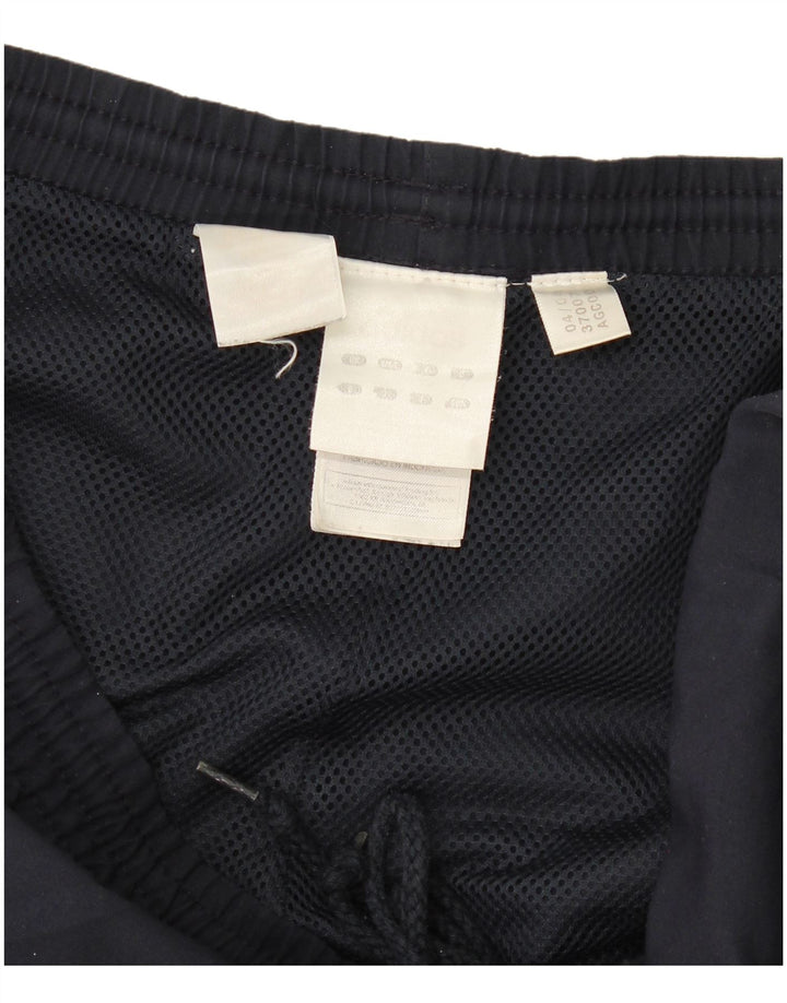 Pantaloni da tuta da uomo Adidas Large in poliestere blu navy