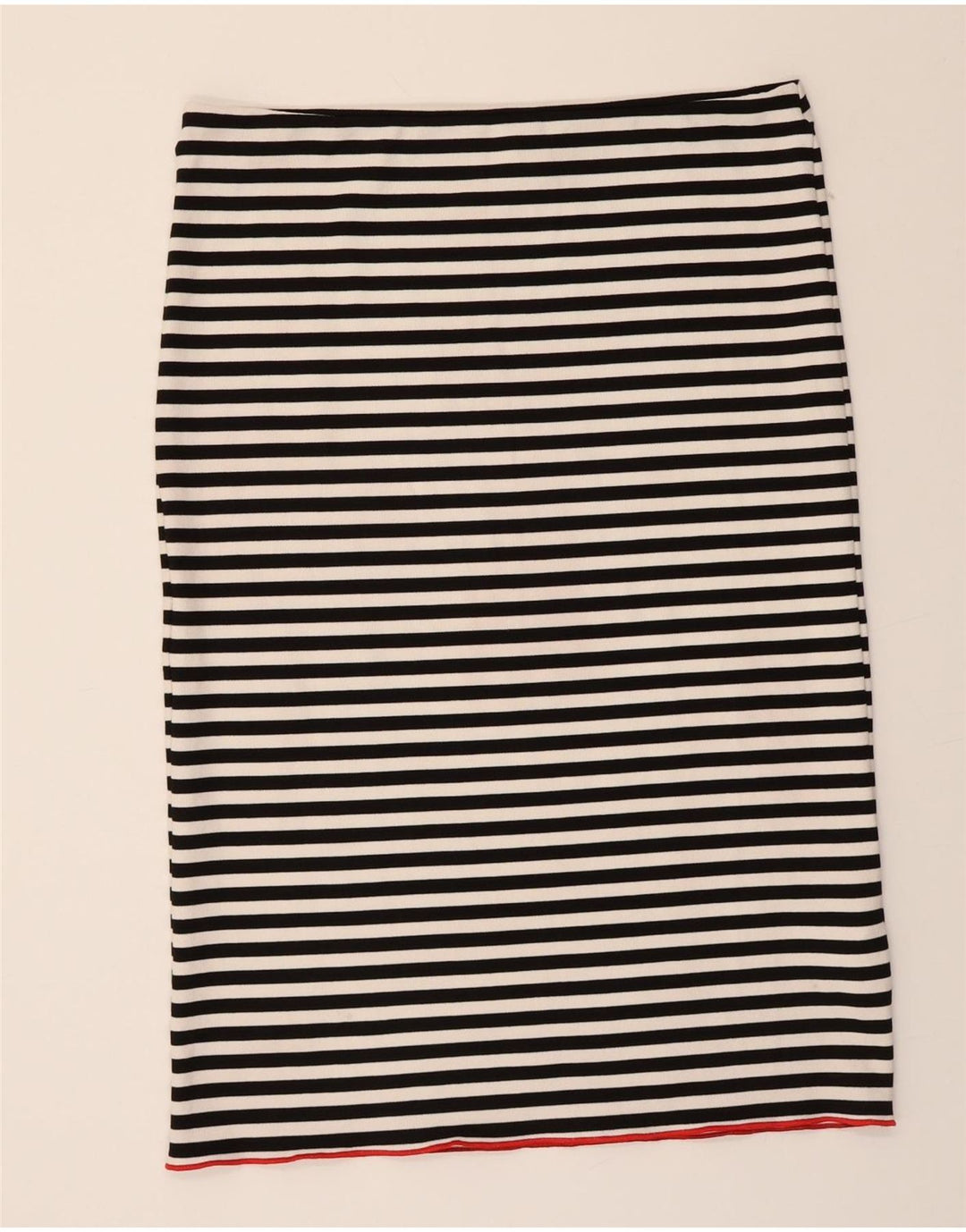 VINTAGE Womens Straight Skirt XL W38  Black Striped Vintage Vintage and Second-Hand Vintage from Messina Hembry 