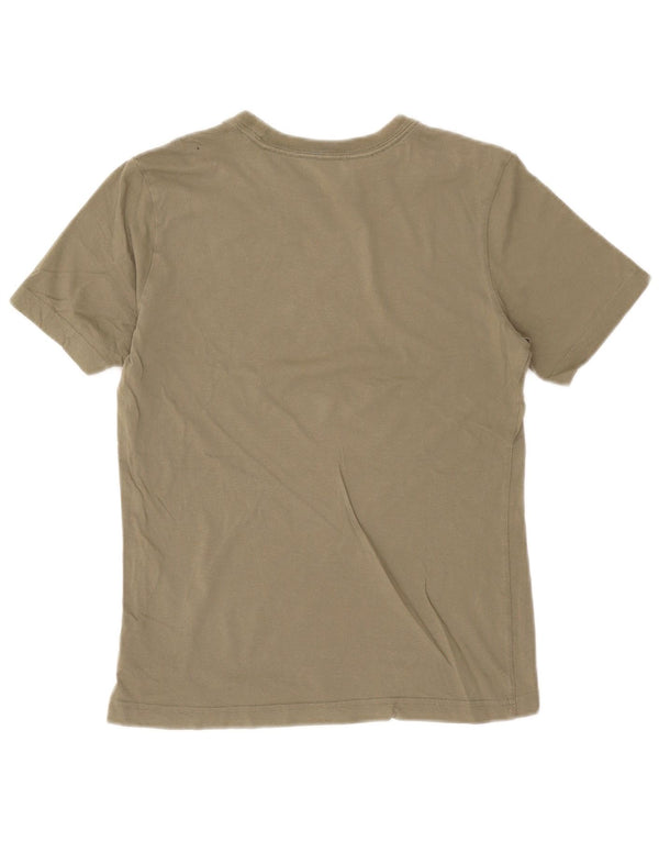 Adidas Boys Graphic T-Shirt Top 13-14 Years Green Cotton