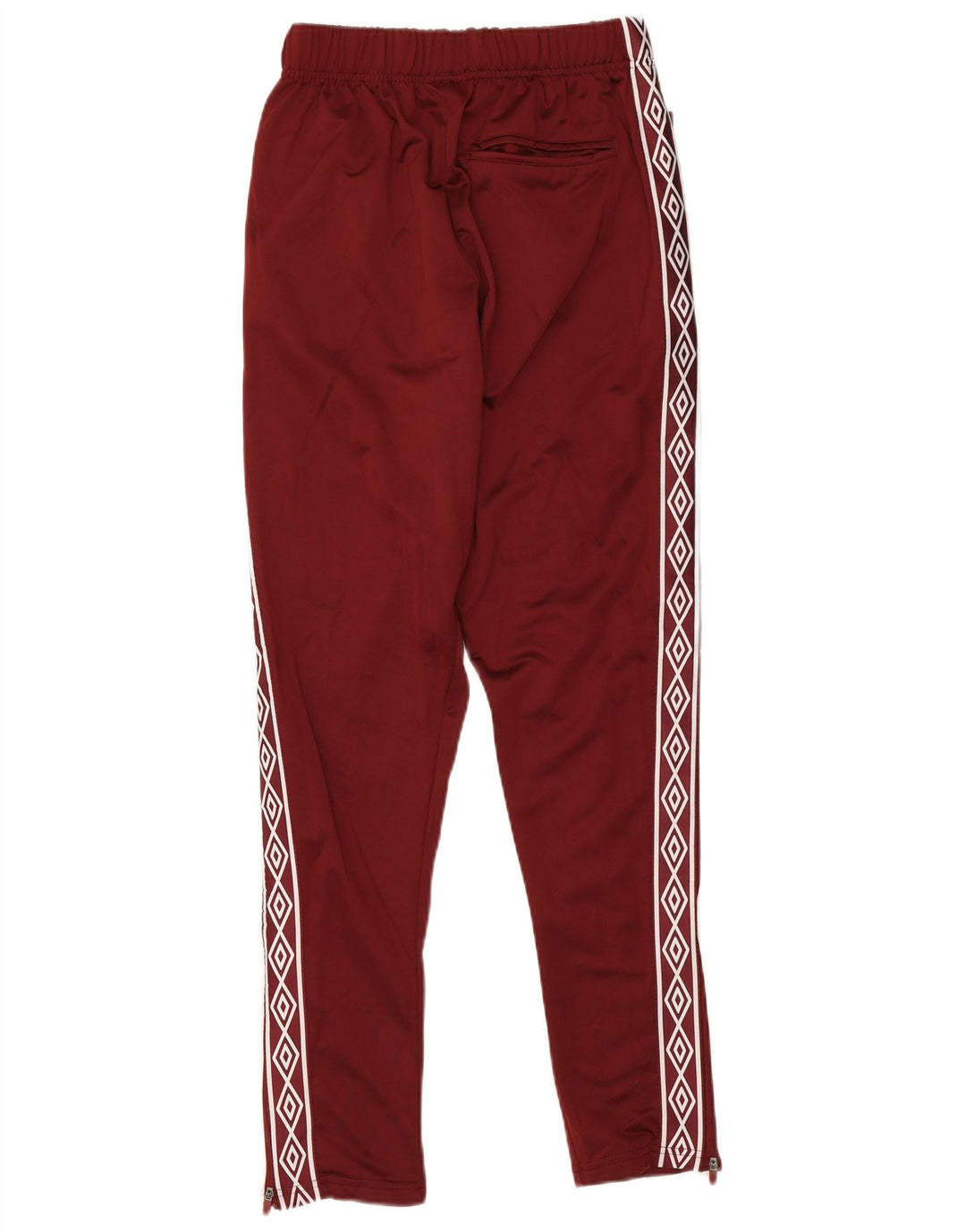 Pantaloni da tuta con grafica Umbro da uomo piccoli in poliestere bordeaux