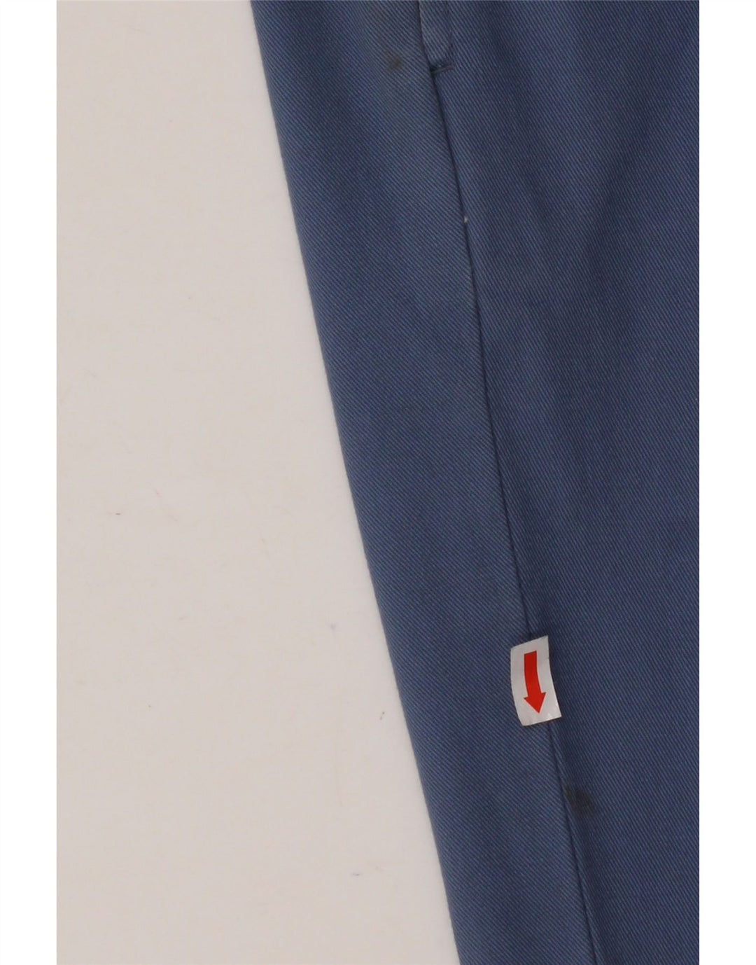 POLO RALPH LAUREN Pantaloni chino da uomo con pegging W36 L34 cotone blu