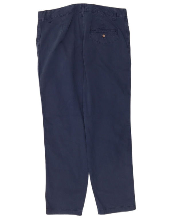 Pantaloni chino da donna Marks & Spencer UK 12 medi W30 L26 Blu navy