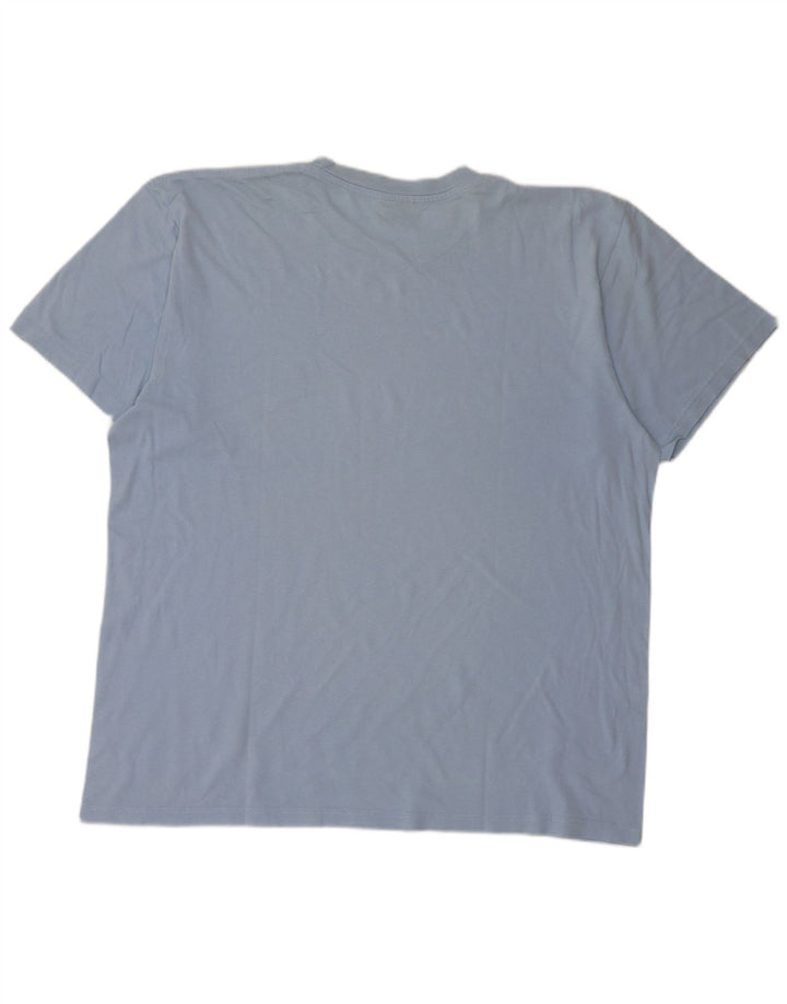 T-shirt da uomo Champion Top 2XL cotone blu