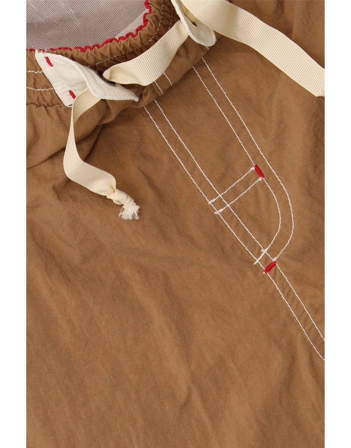Pantaloncini da mare da uomo Diadora in nylon beige medio