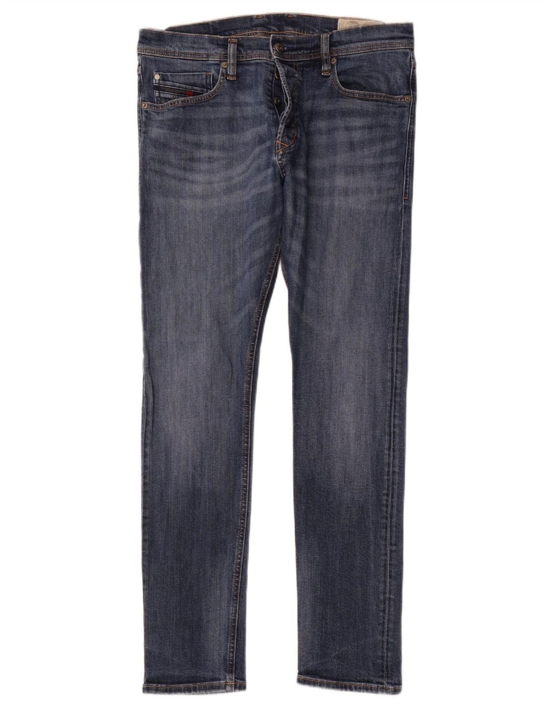 Diesel Mens Slim Jeans W31 L32 Blue Cotton
