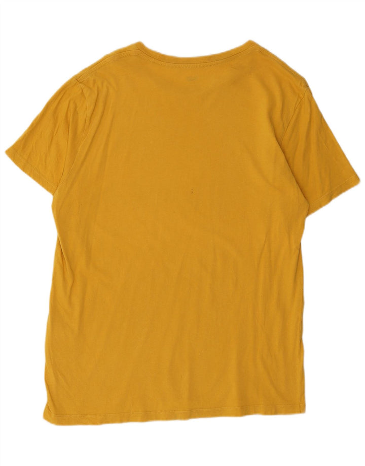 T-shirt grafica da uomo Levi's Top in cotone color block giallo medio