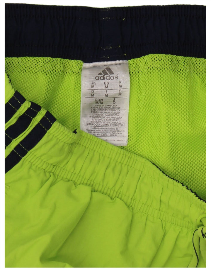 Pantaloncini sportivi da uomo ADIDAS in nylon verde medio