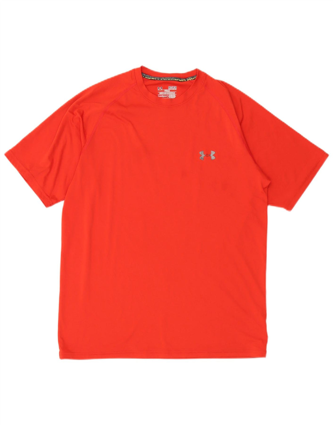 Maglietta Under Armour da uomo Heat Gear Top in poliestere rosso medio