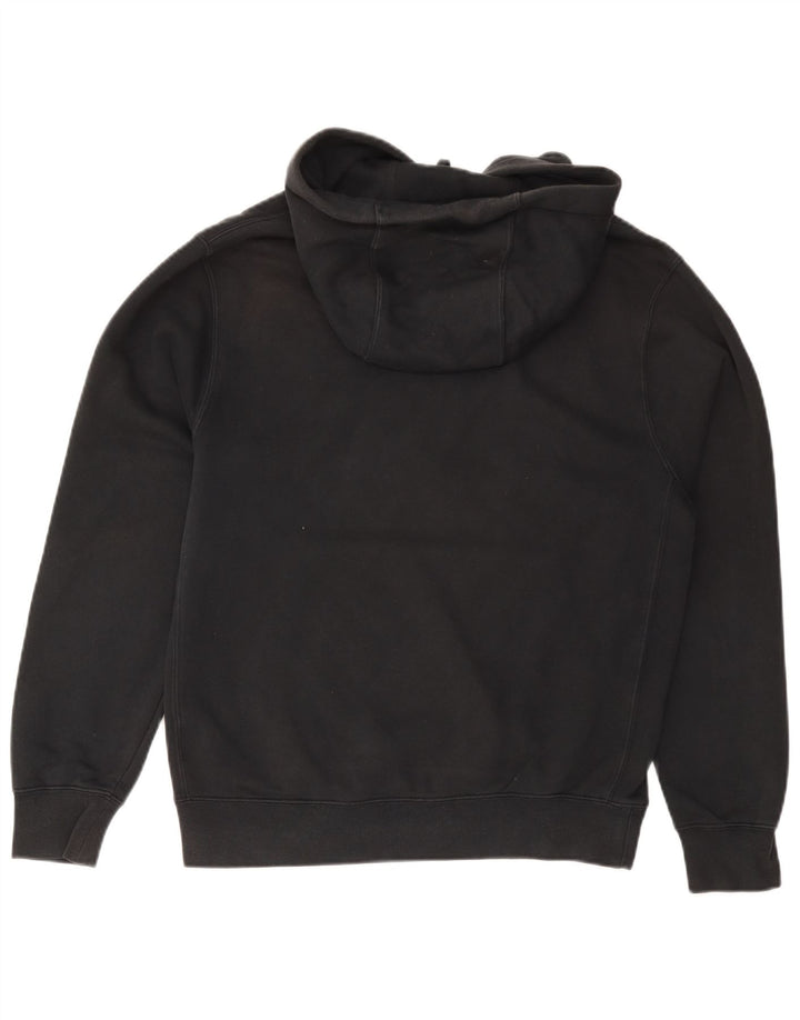 Felpa con cappuccio da uomo Nike Small in cotone nero