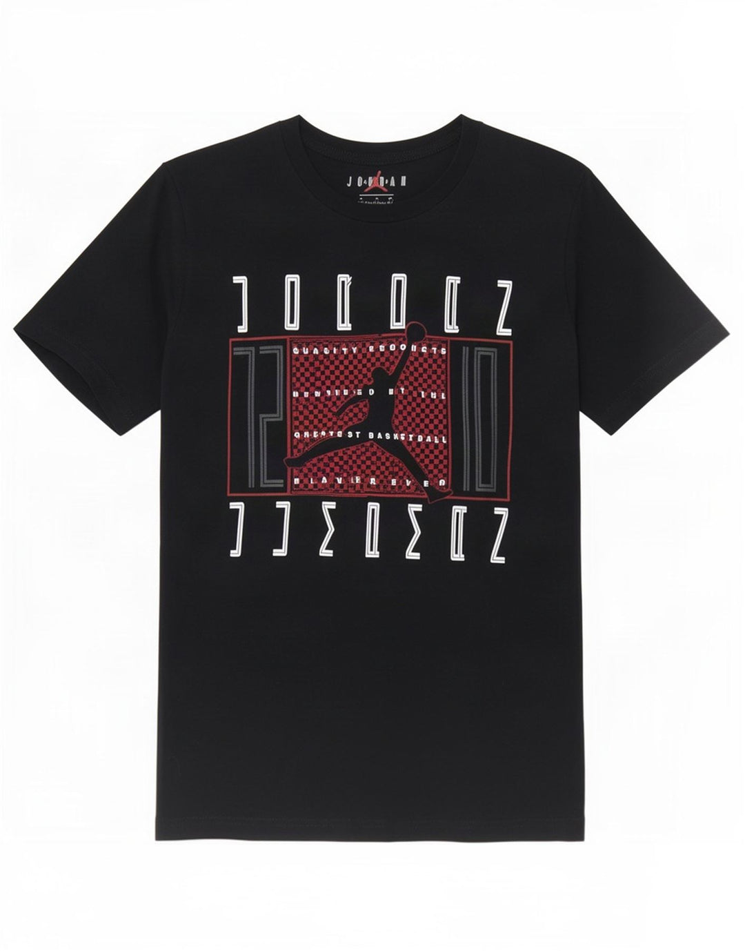 T-shirt grafica Jordan da bambino, 12-13 anni, grande, nera