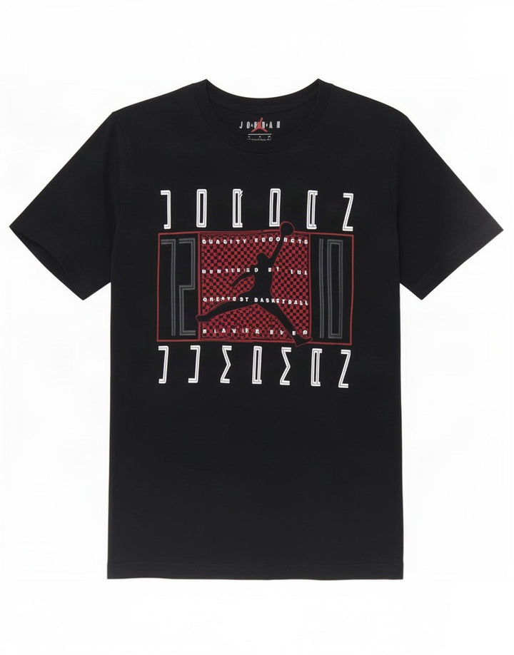 T-shirt grafica Jordan da bambino, 12-13 anni, grande, nera