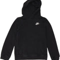 NIKE Boys Hoodie Jumper 10-11 Years Medium Black