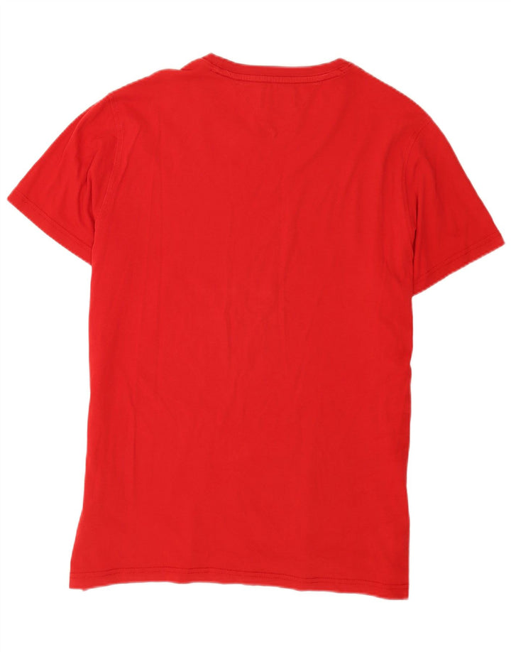 T-shirt da uomo Tommy Hilfiger Top 2XL cotone rosso