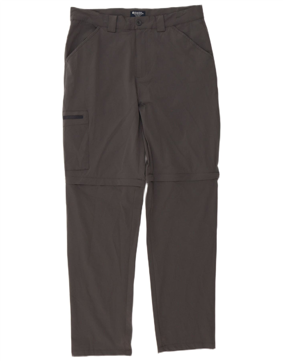 Pantaloni cargo dritti da uomo Mountain Warehouse W32 L32 poliestere grigio