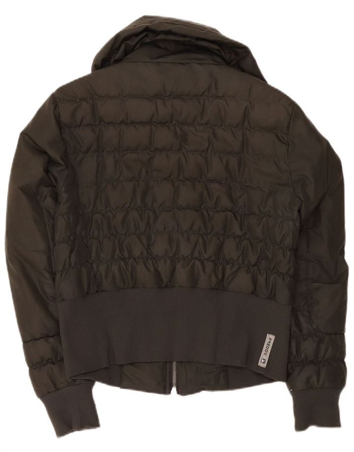 Giacca Imbottita Donna Freddy IT 44 Poliestere Grigio Medio