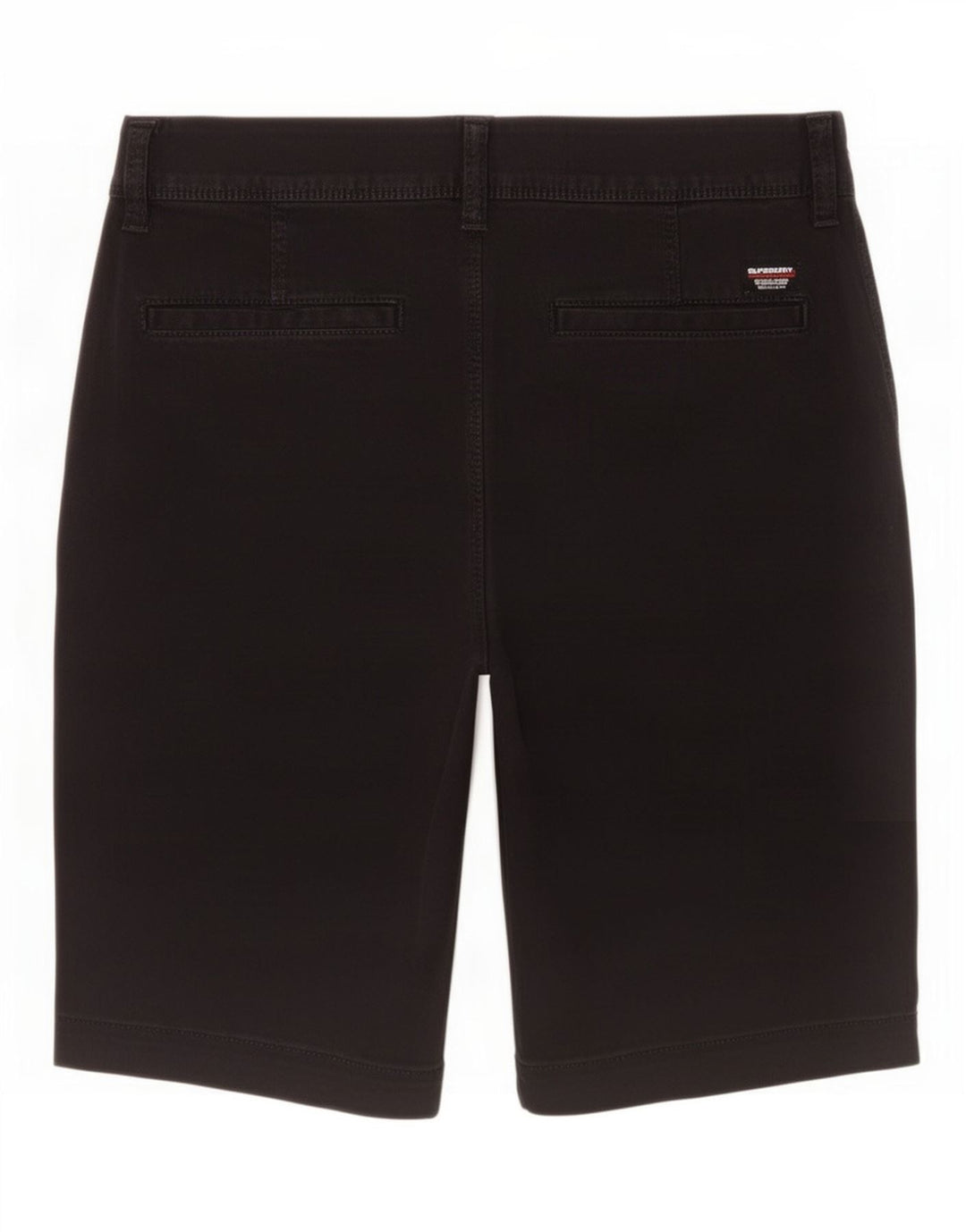 Pantaloncini chino slim fit da uomo Superdry W30 cotone nero medio