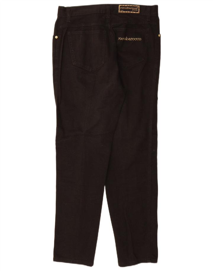 Jeans affusolati da donna Roccobarocco EU 40 Medio W32 L30 Nero