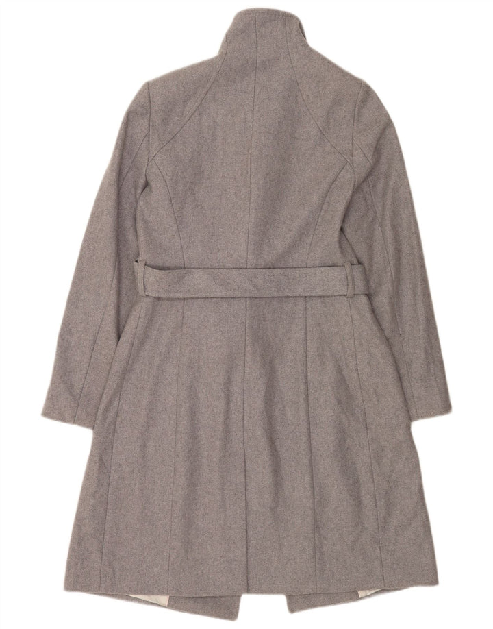 Cappotto da donna Ted Baker taglia 2 piccolo in lana grigia