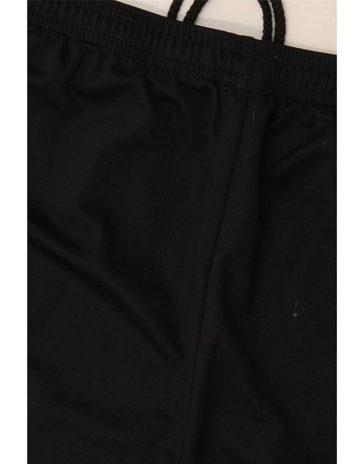 Pantaloncini sportivi Adidas Climalite da uomo grandi in poliestere nero
