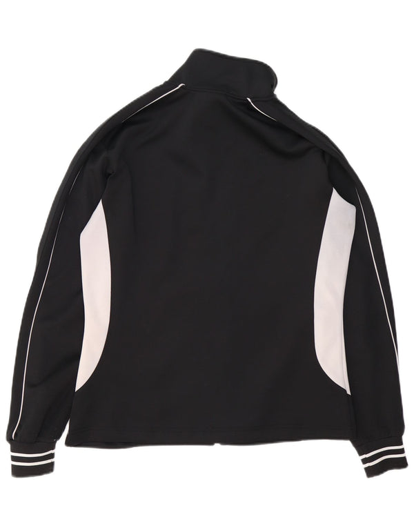 Giacca da tuta da donna Asics UK 14 poliestere color block medio nero