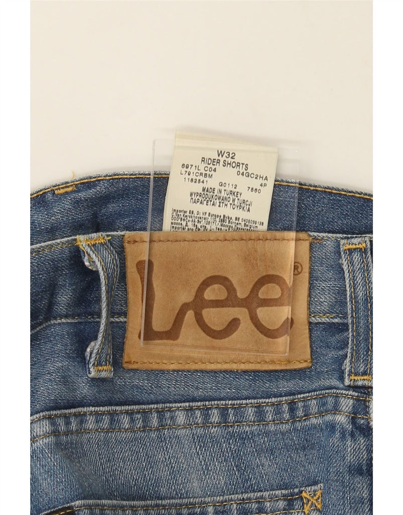 LEE COOPER Mens Rider Denim Shorts  W32 Medium Blue Cotton Vintage Lee Cooper and Second-Hand Lee Cooper from Messina Hembry 