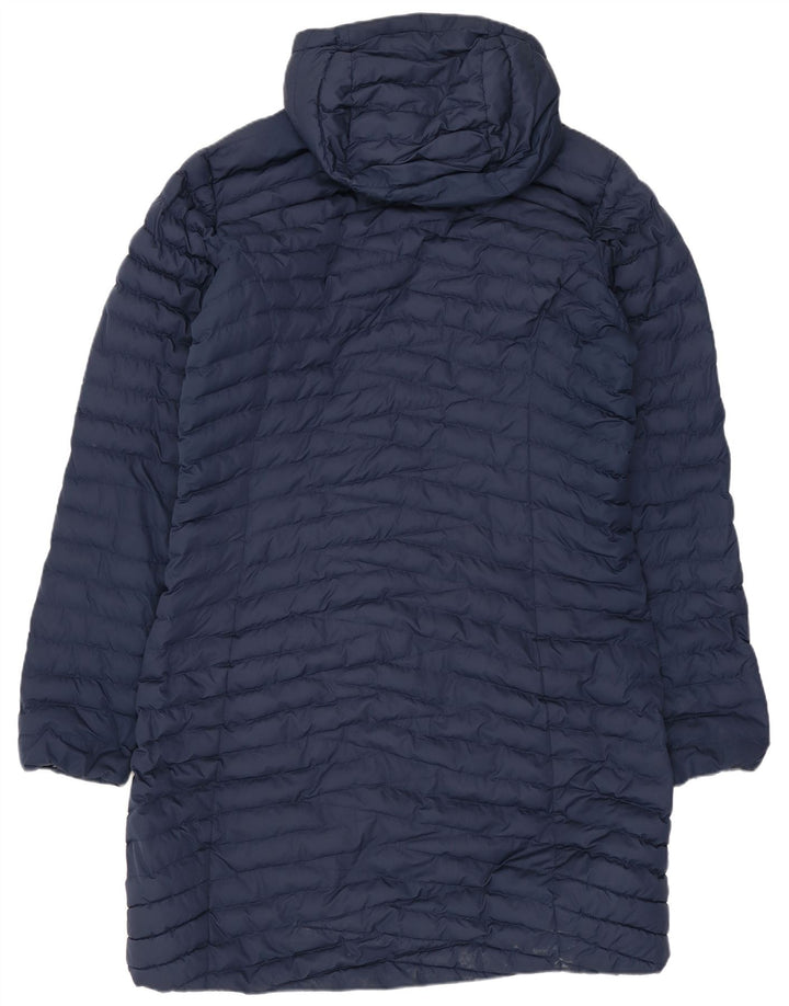 Cappotto imbottito con cappuccio da donna Berghaus UK 14 grande blu navy