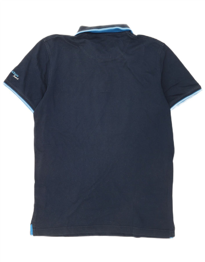 Polo da uomo Harmont & Blaine grande in cotone blu navy