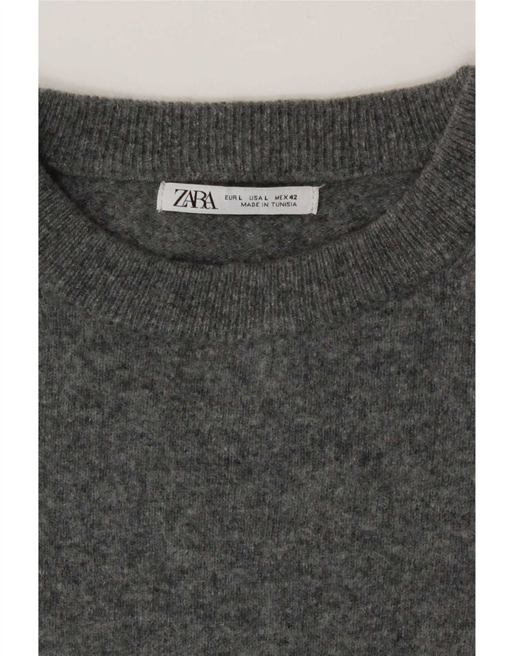 Maglione maglione Zara da uomo grande grigio